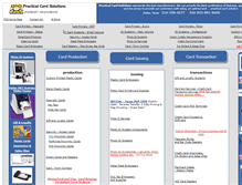 Tablet Screenshot of practicalcardsolutions.com